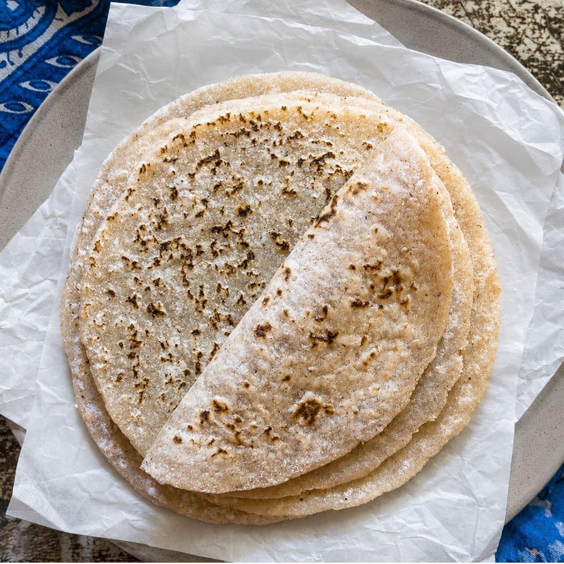 Cassava Flour Tortillas