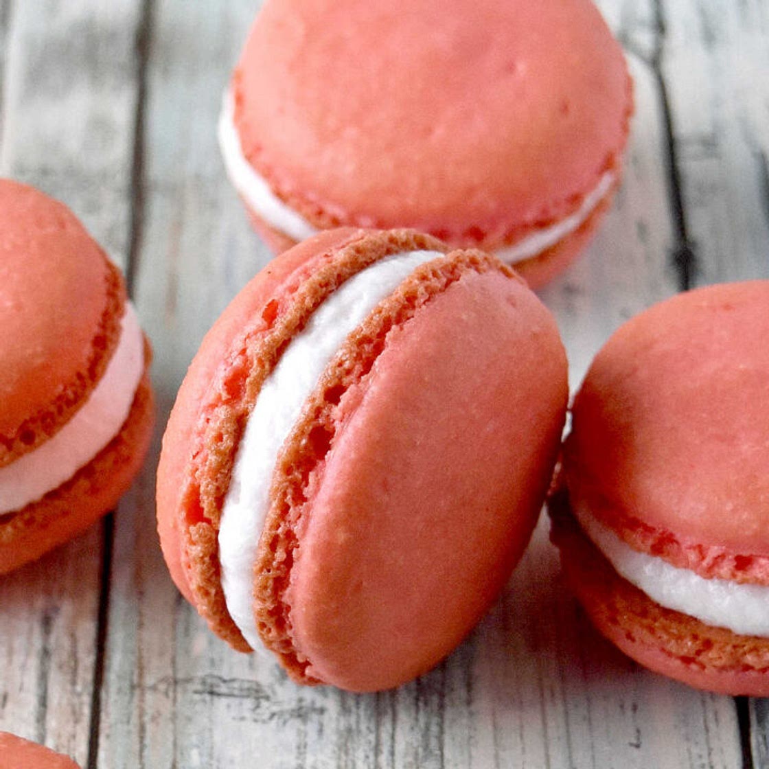Peach Macaron
