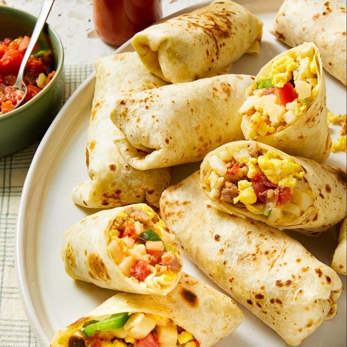Tracy's Breakfast Burrito Meal Prep