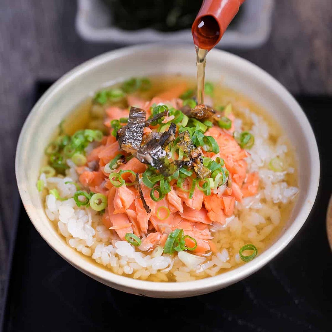 Salmon Ochazuke (Japanese Tea on Rice)