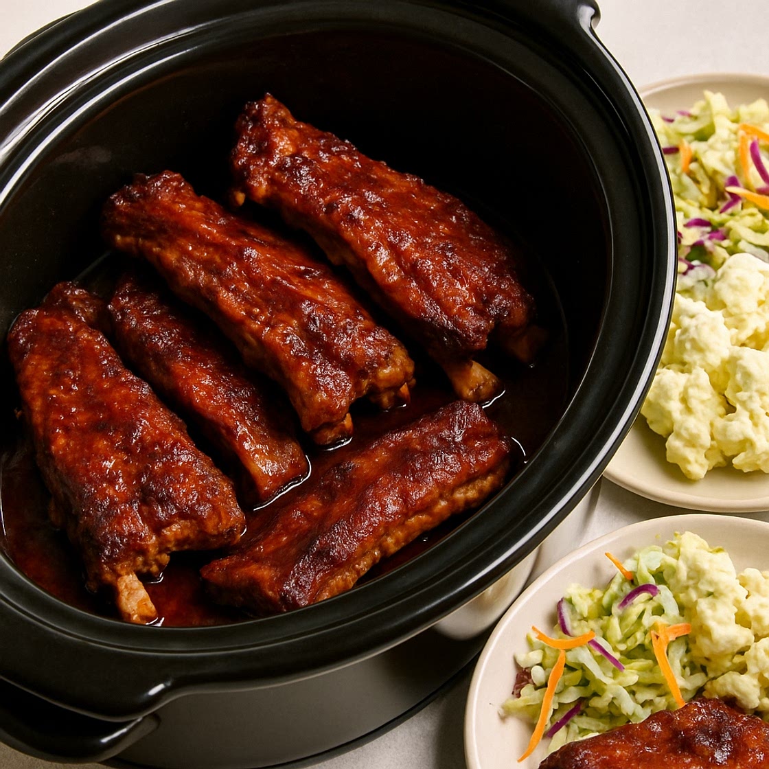 Slow Cooker Ribs