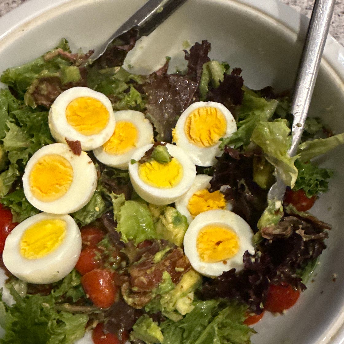 Whole30 Cobb Salad (Paleo, Keto)