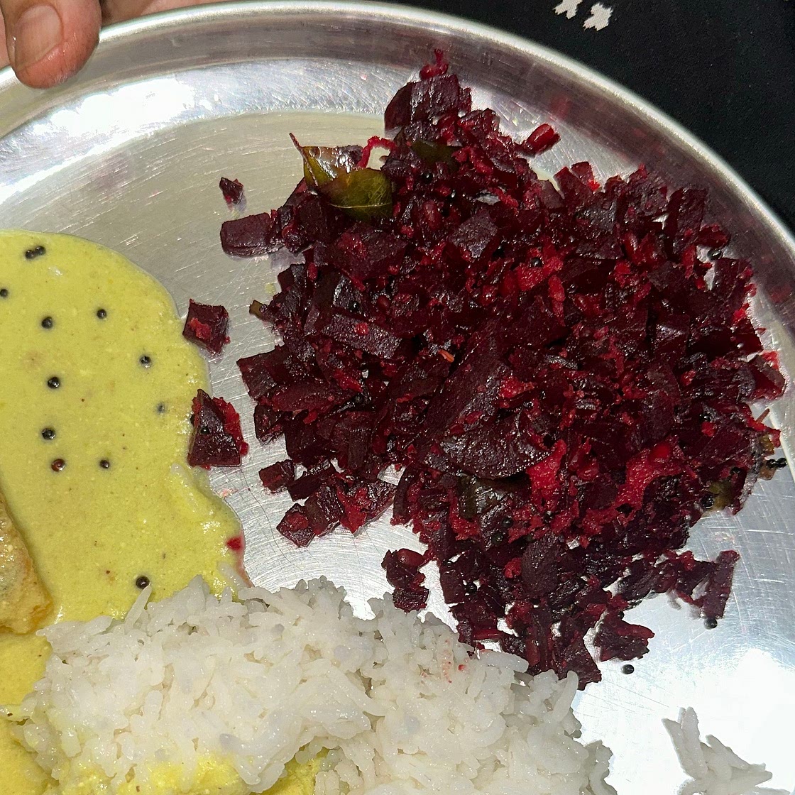 Beetroot thoran
