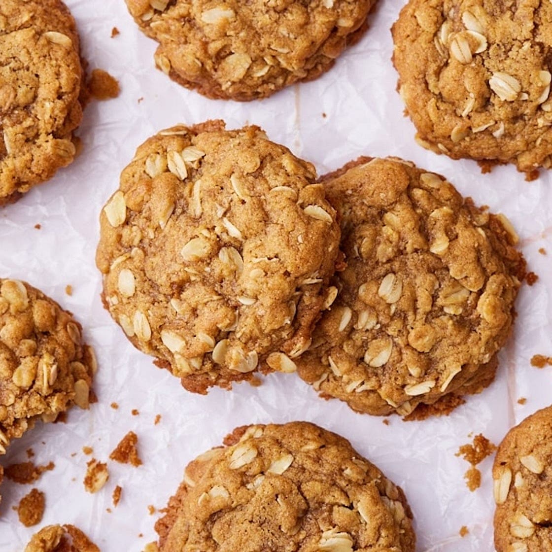 Browned Butter Oatmeal Cookies