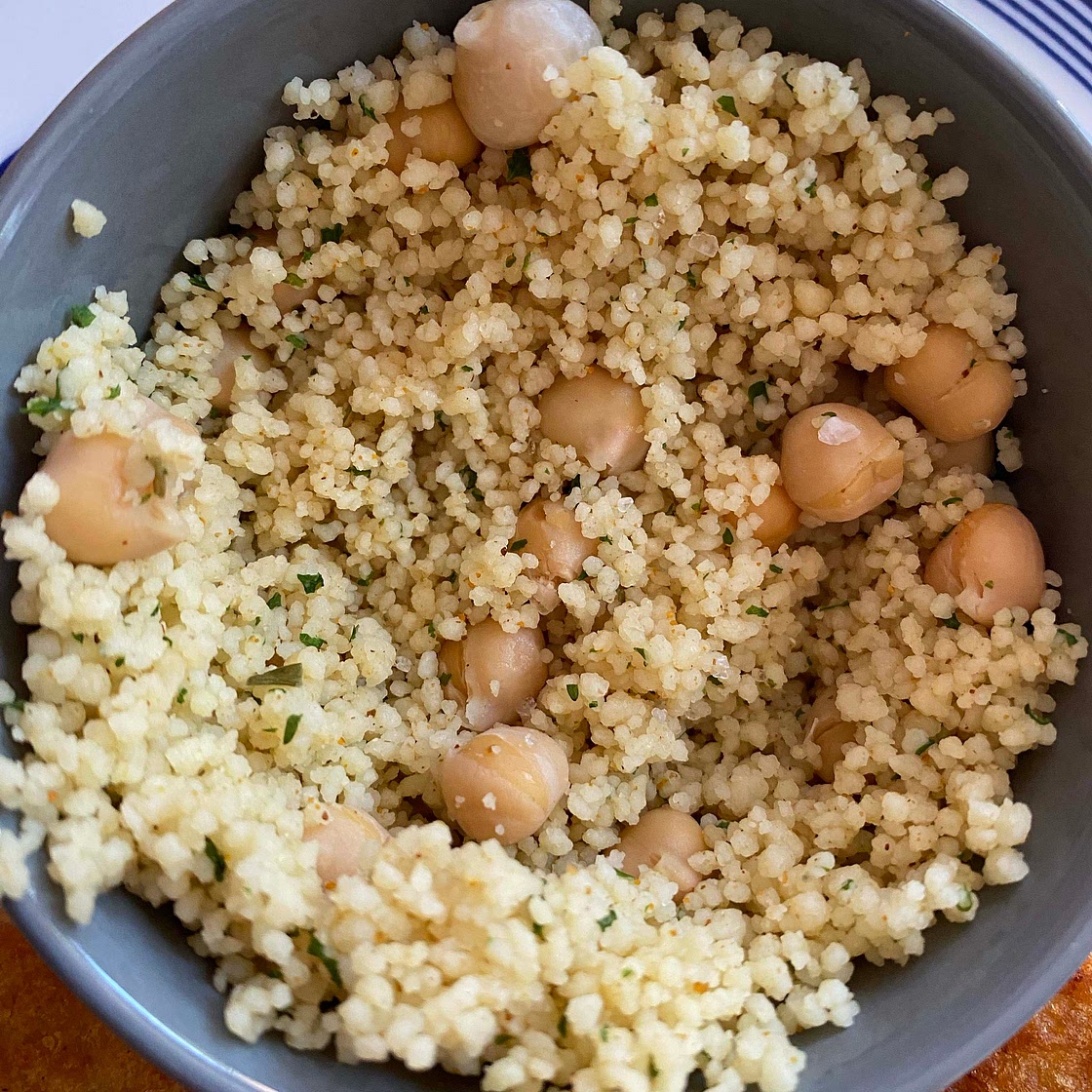 Couscous Salad with Chickpeas