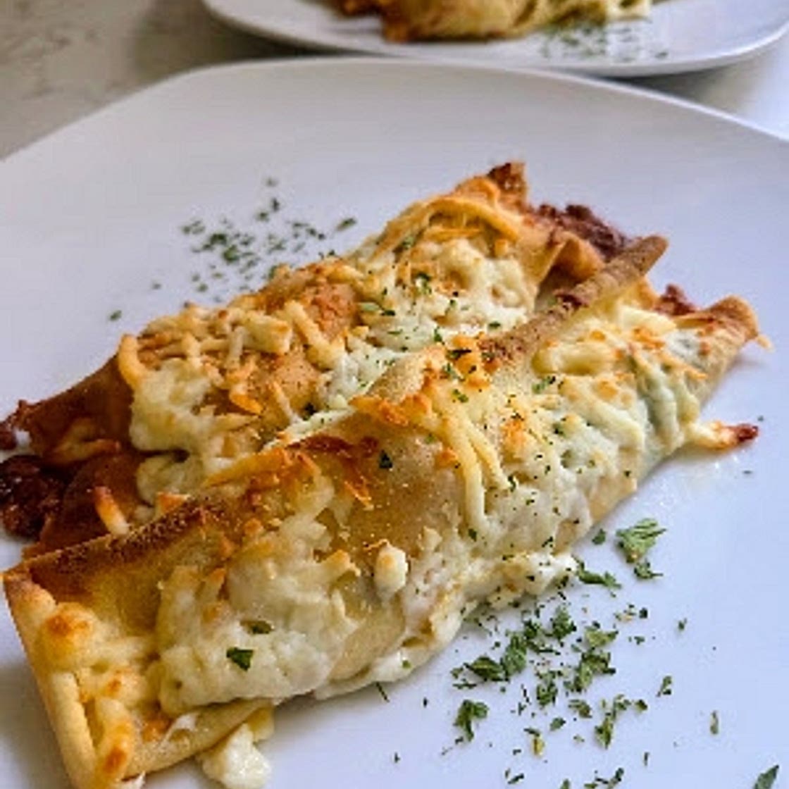 Chicken Florentine Crepes