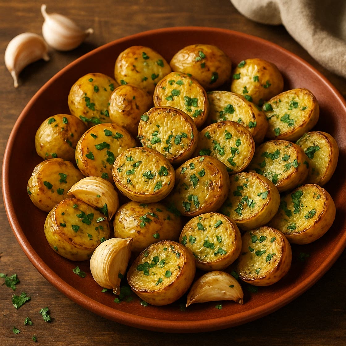 Papas al ajo