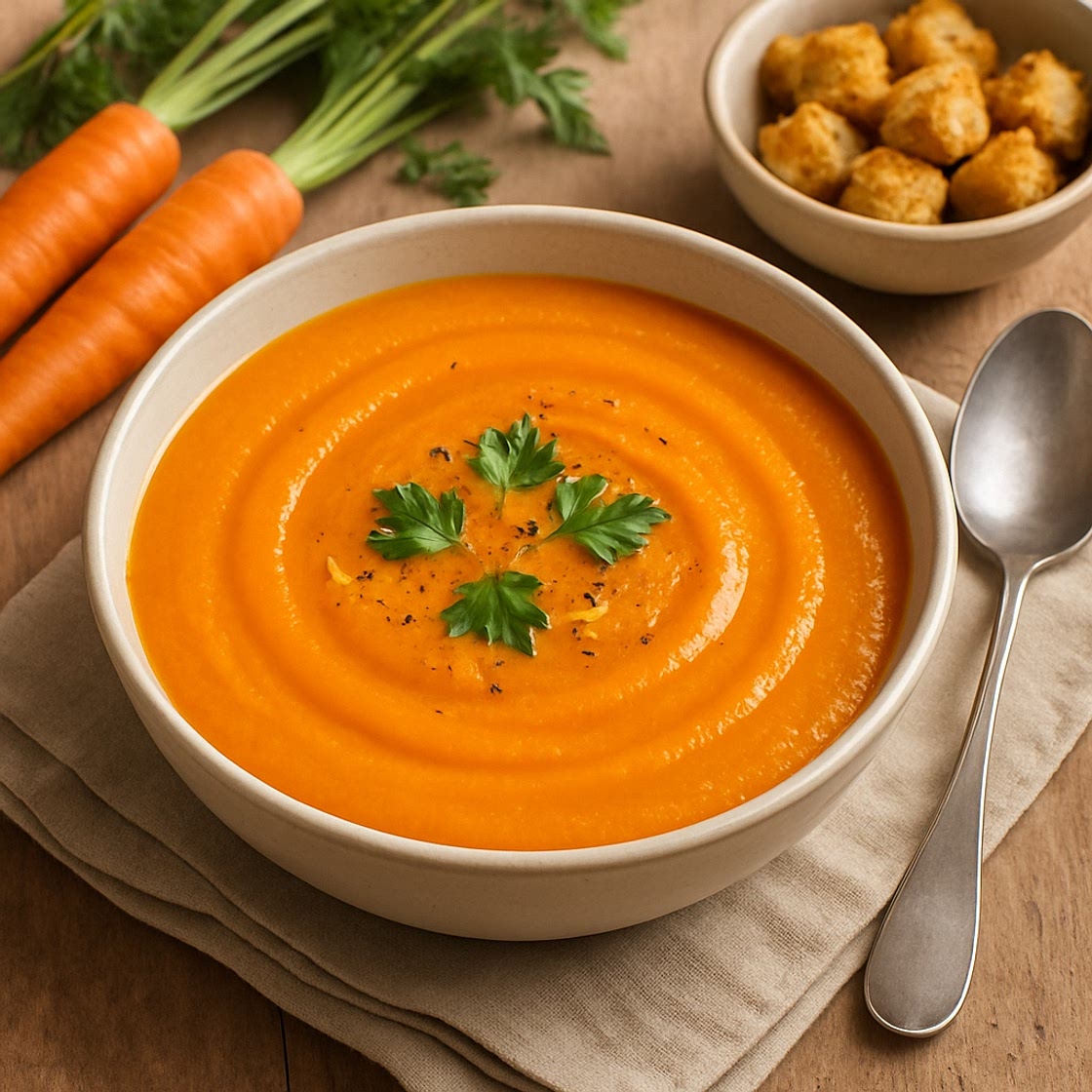 Crema de zanahorias