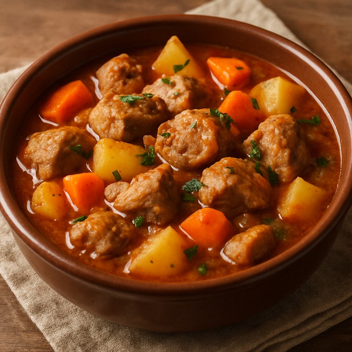 Guiso de cerdo