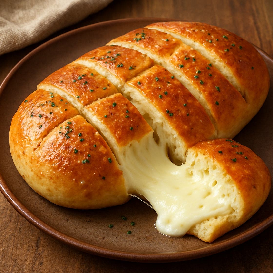 Pan a la Mozzarella
