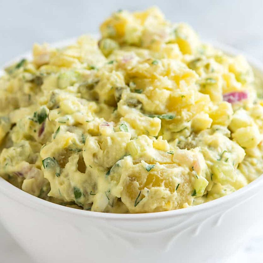 Easy Creamy Potato Salad