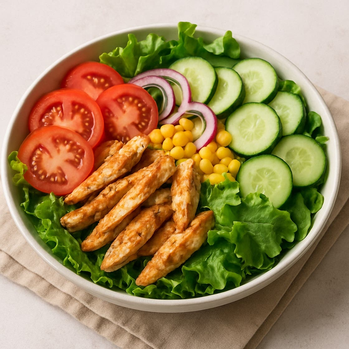 Ensalada de pollo