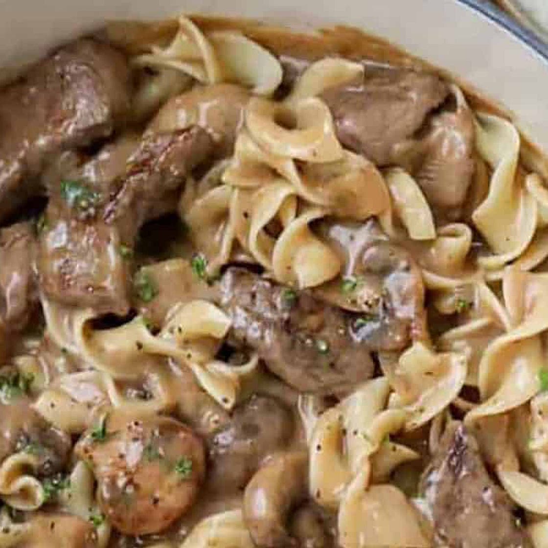Beef Stroganoff