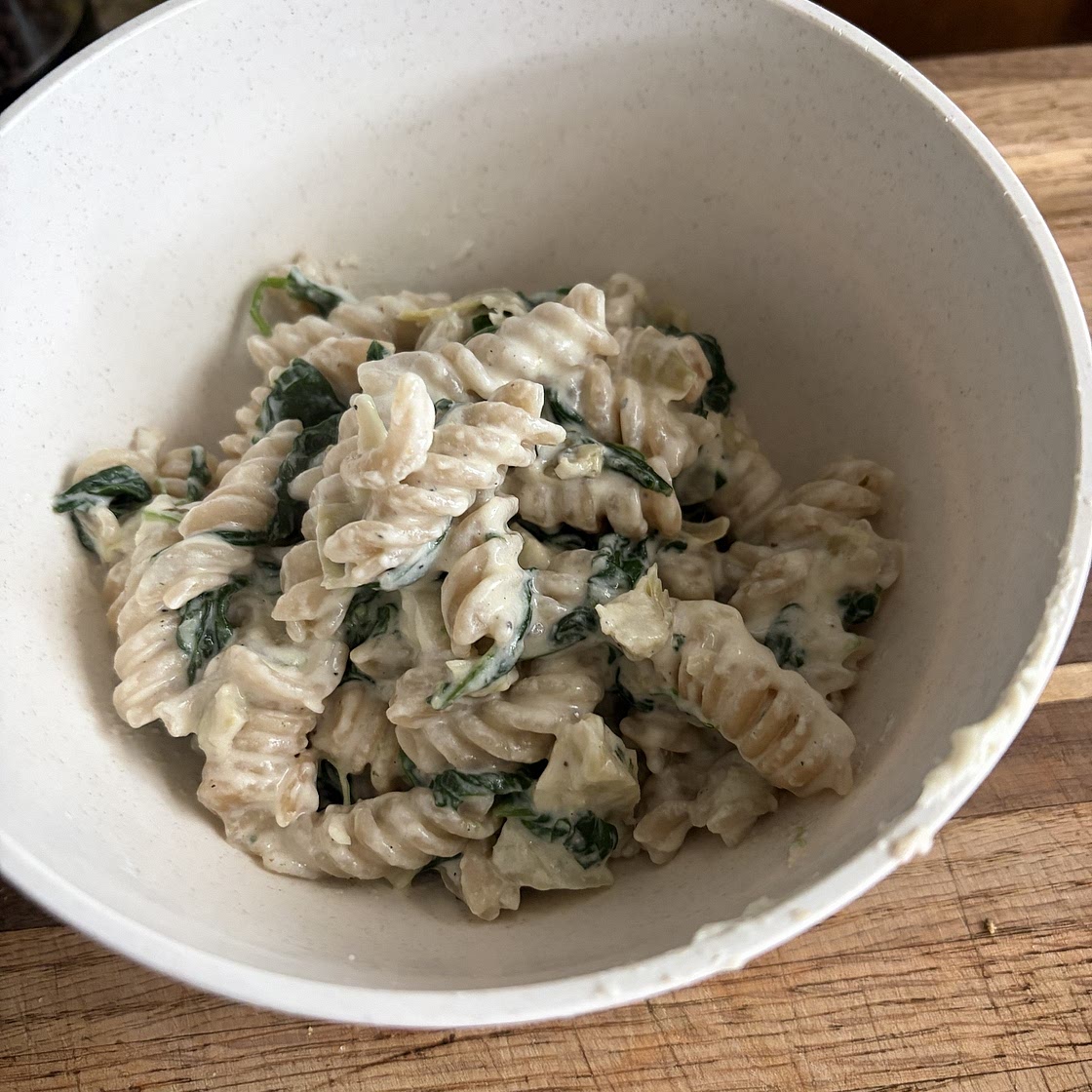 Spinach & Artichoke Dip Pasta