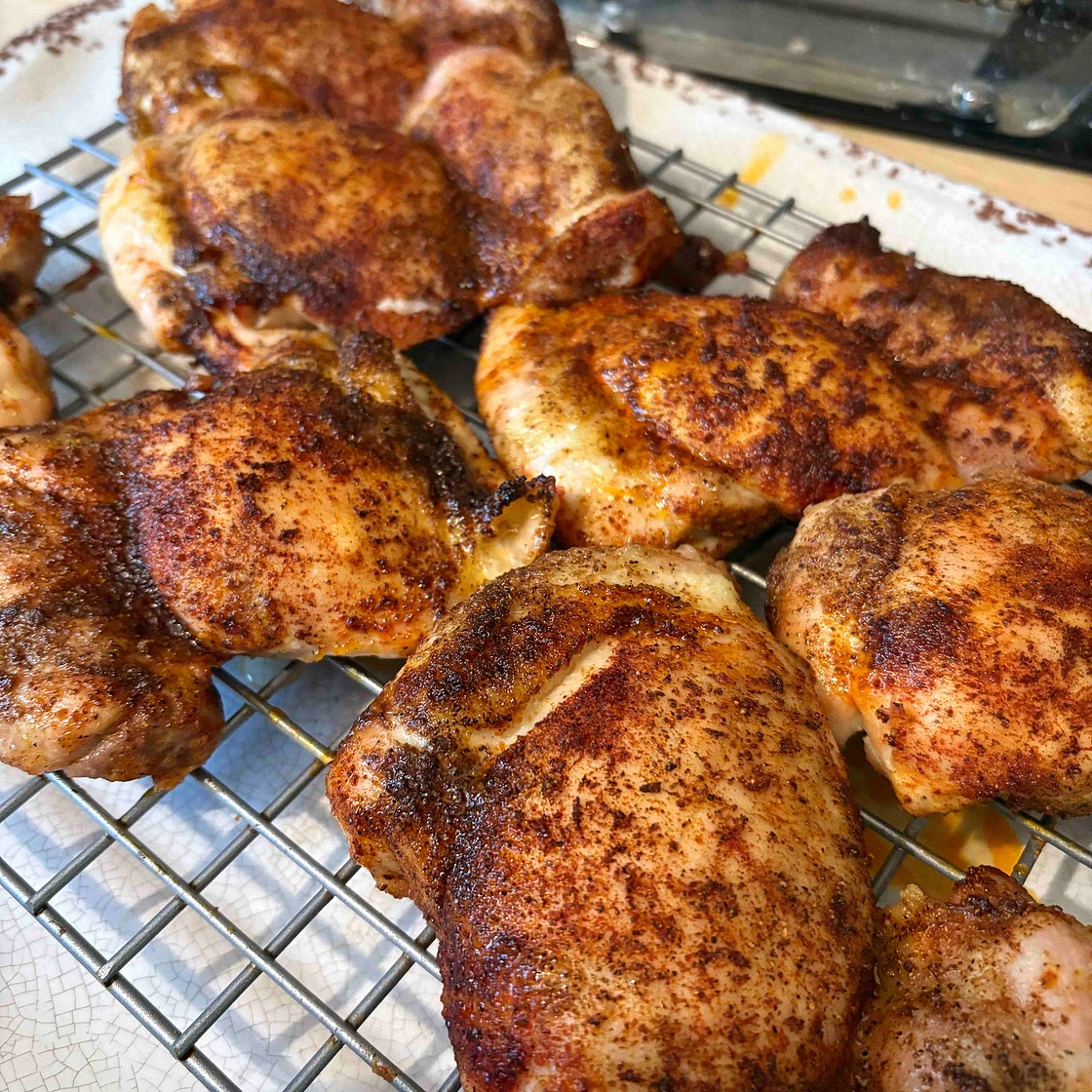 Oven Baked Chicken Thighs 🍗🐔