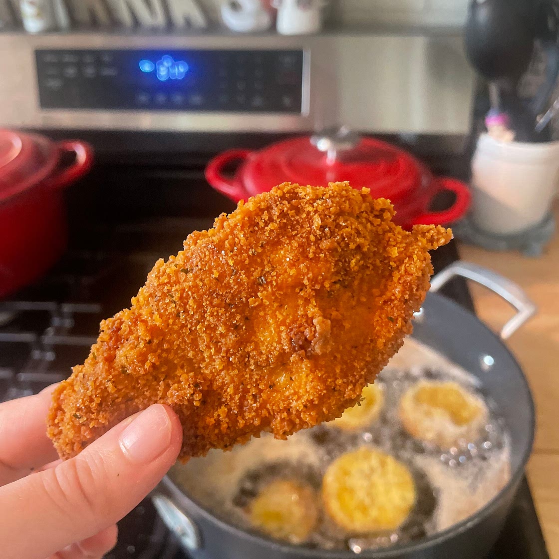Chicken cutlets the Italians would rave about 🐥