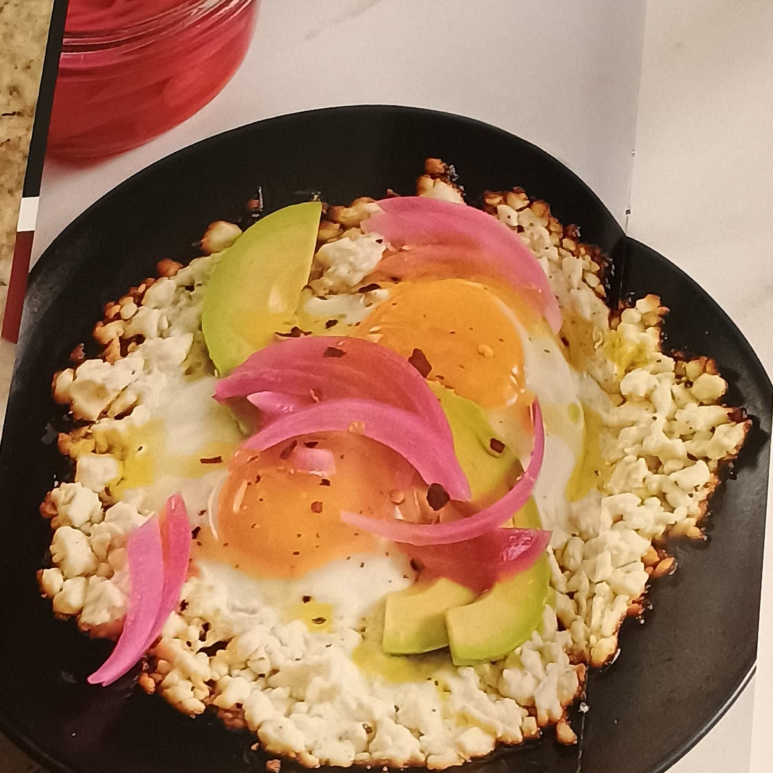 Crispy Feta Fried Eggs