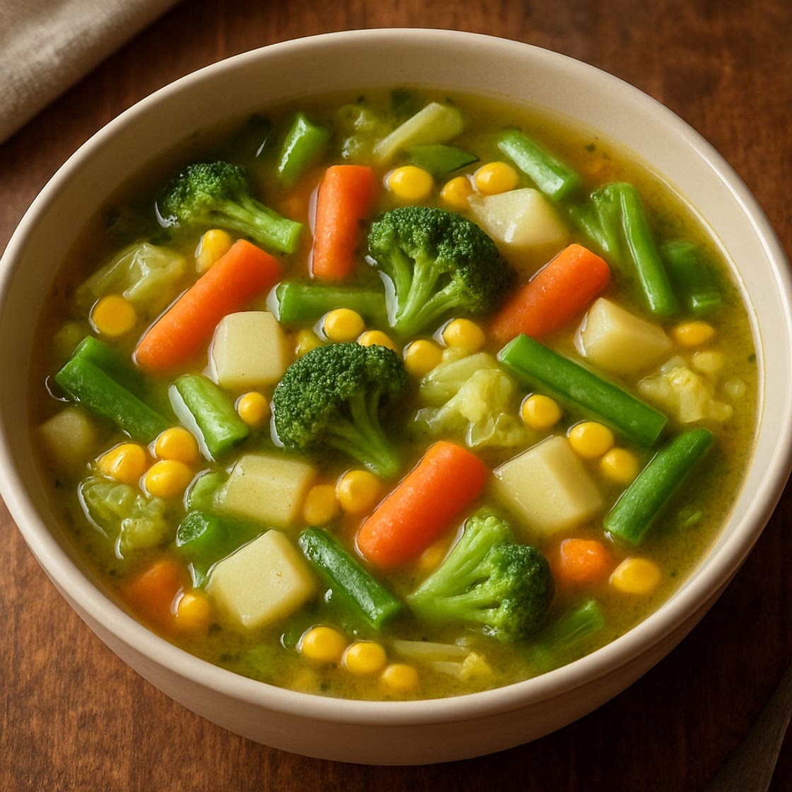 Sopa de verduras