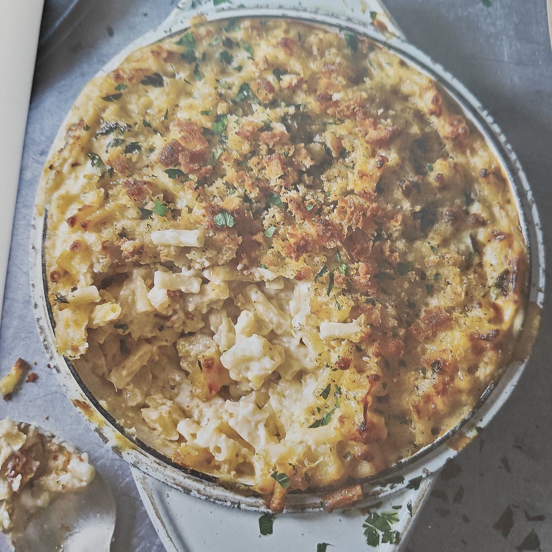 MACARONI, LEEK & PARSLEY CHEESE