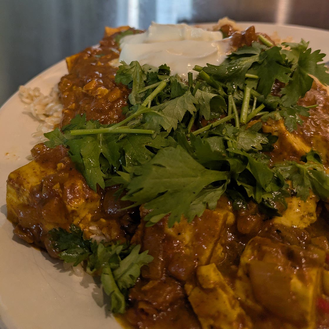 Easy Vegan Butter Chicken with Tofu