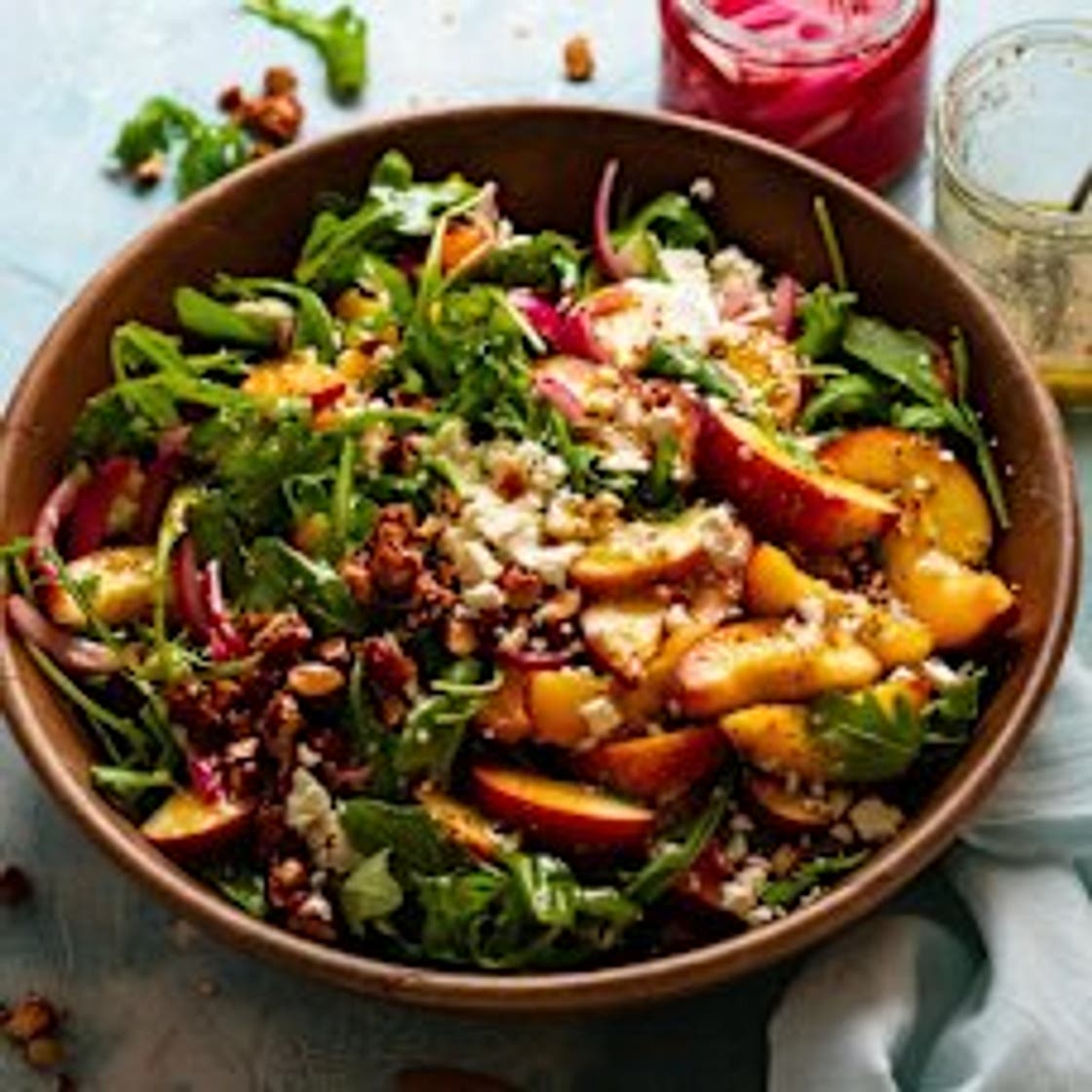 RecipeTin Eats x Good Food: Peach salad