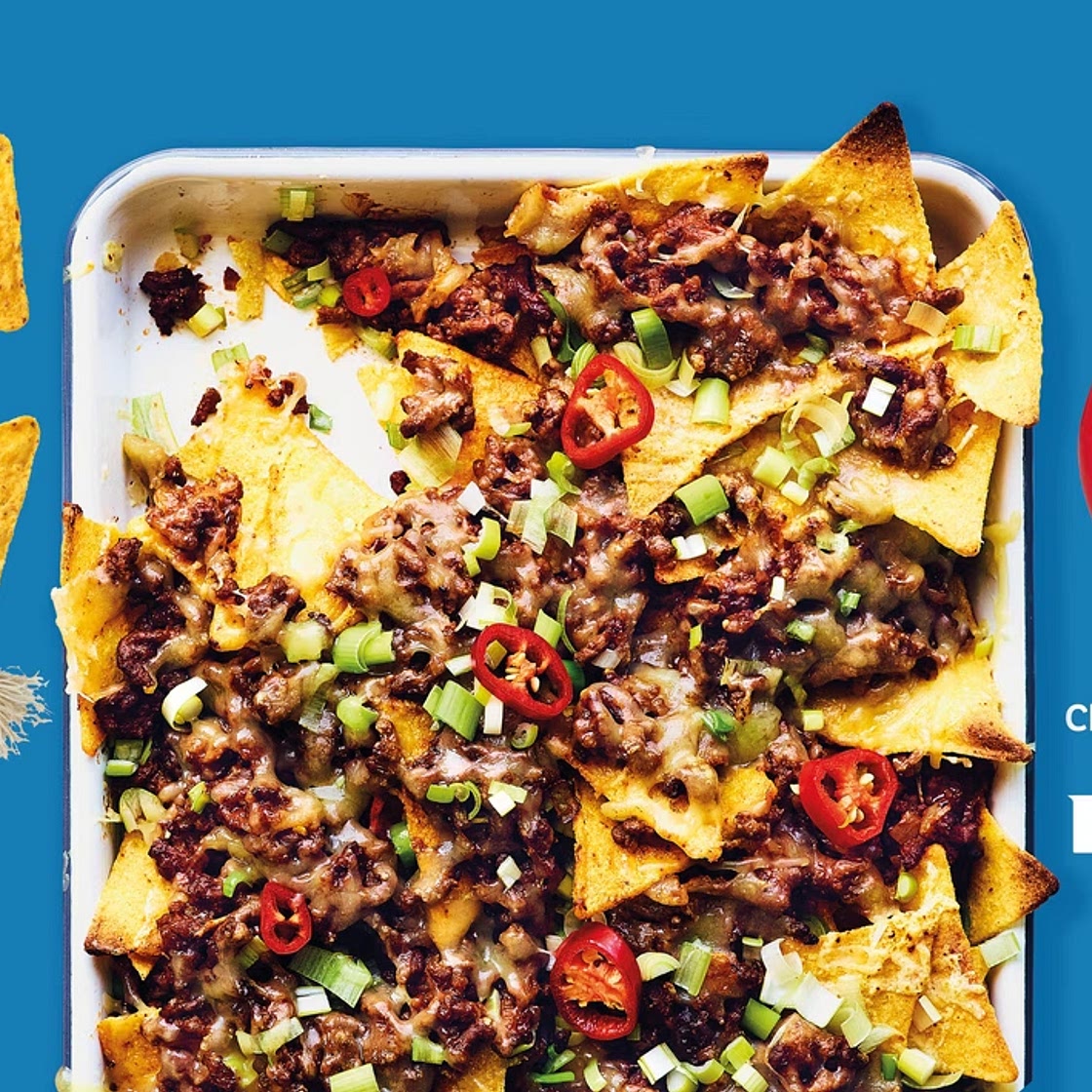 Tex Mex loaded nachos