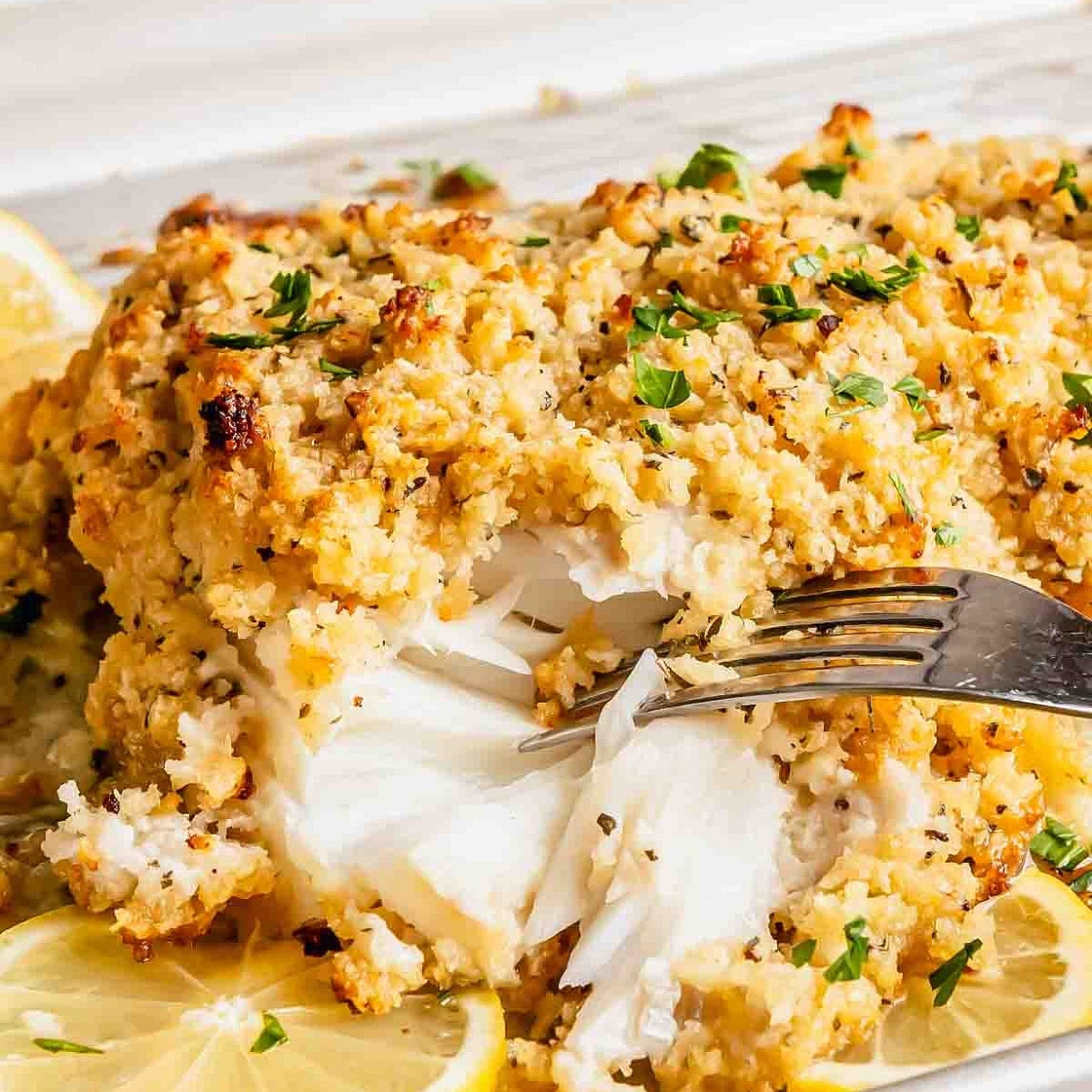 Crispy Baked Haddock