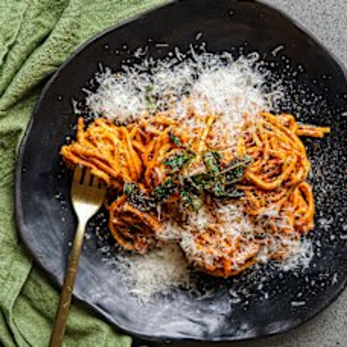 Life-changing pumpkin pasta