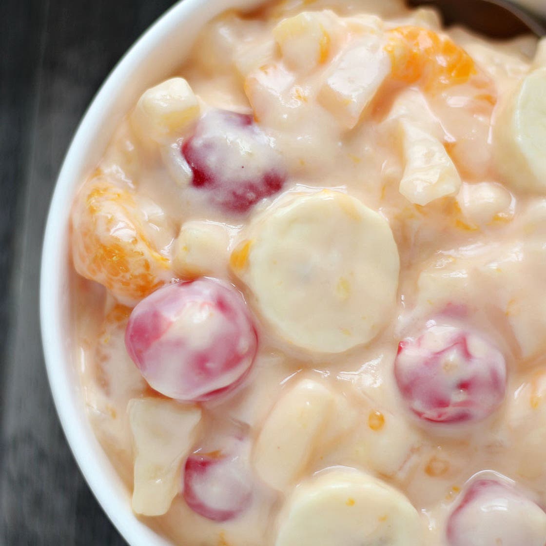 Orange Cream Fruit Salad