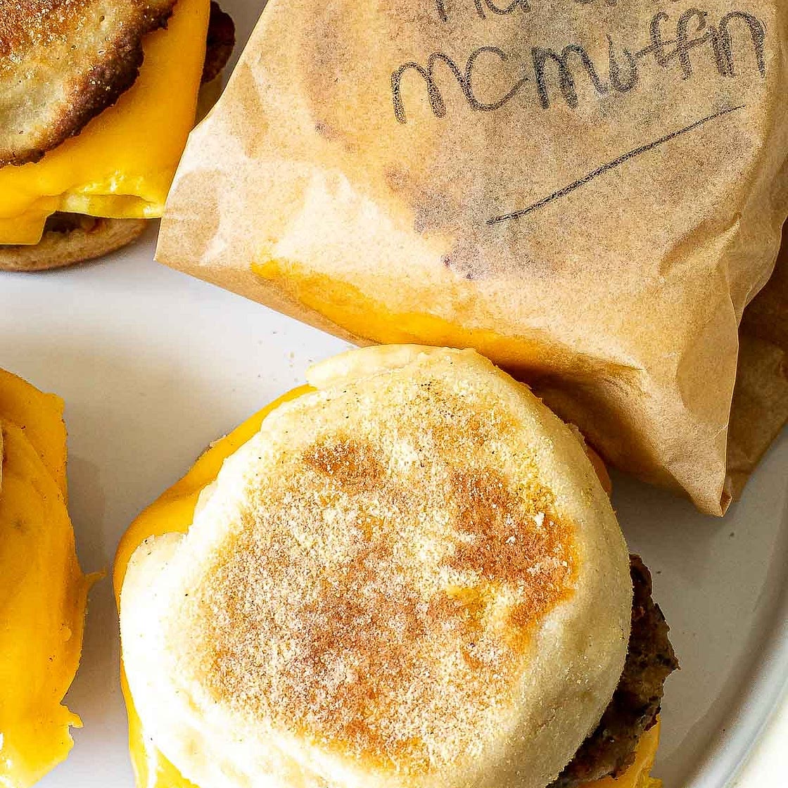 Freezer Breakfast Sandwiches