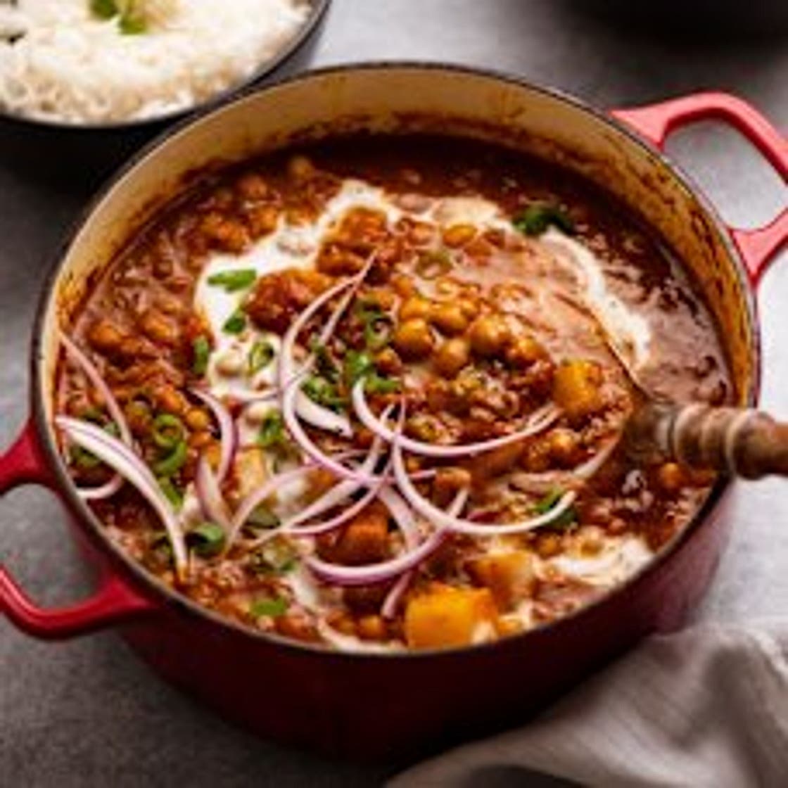 RecipeTin Eats x Good Food: Chana aloo (chickpea and potato curry)