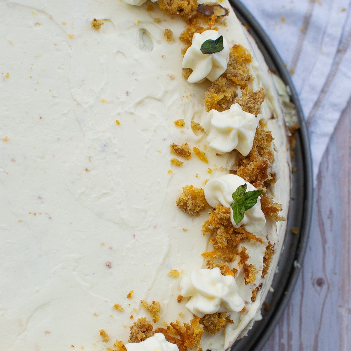 Classic Carrot Cake With Cream Cheese Icing
