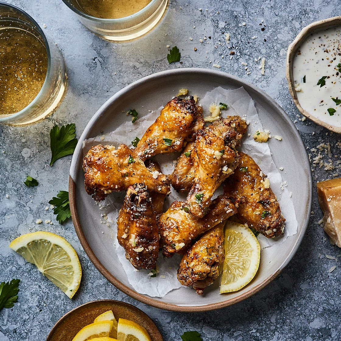 Garlic Parmesan Wings