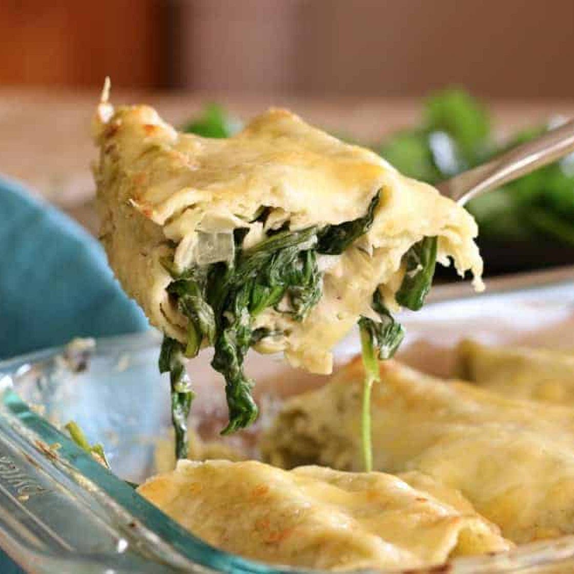 Spinach & Artichoke Enchiladas