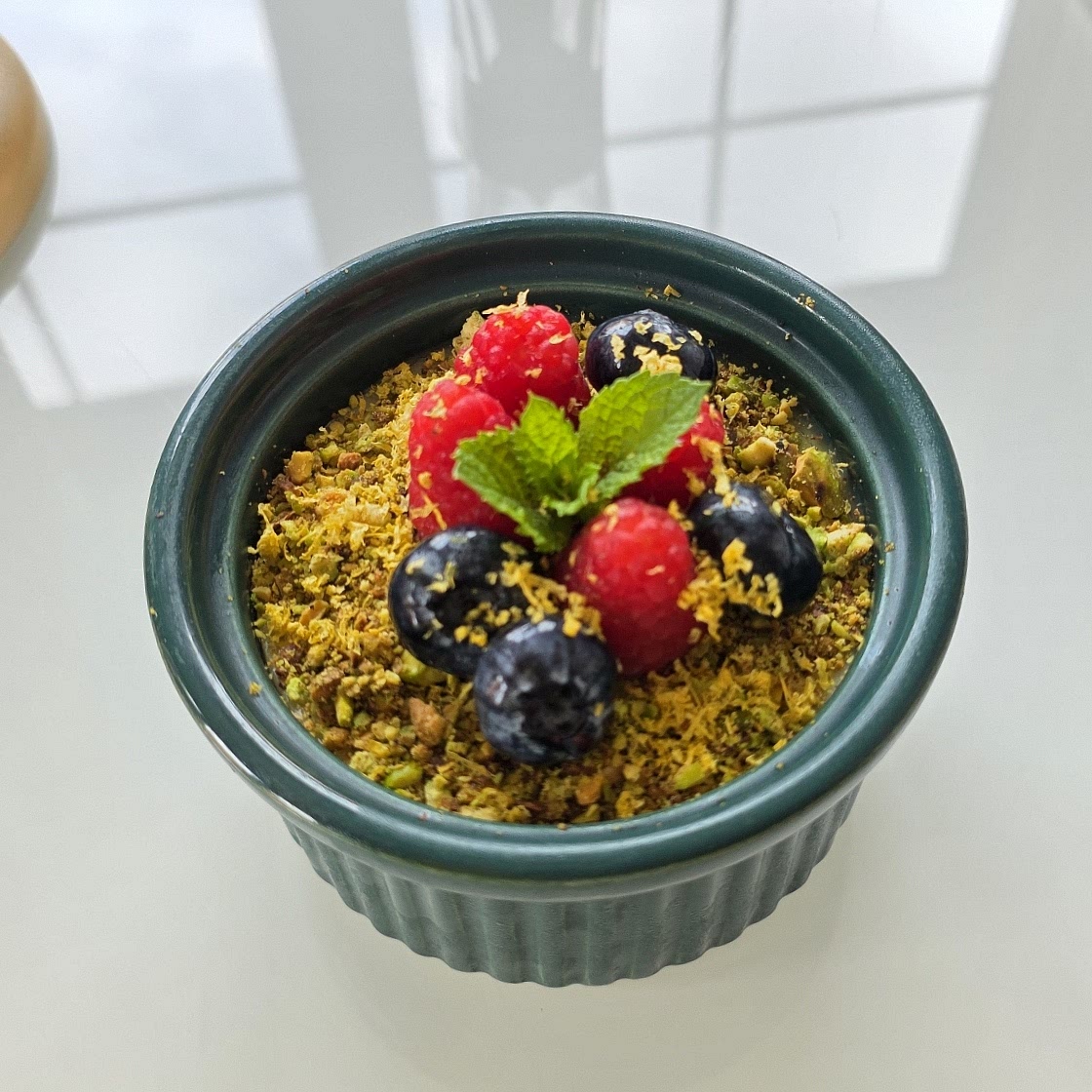 Lemon Posset with Berries
