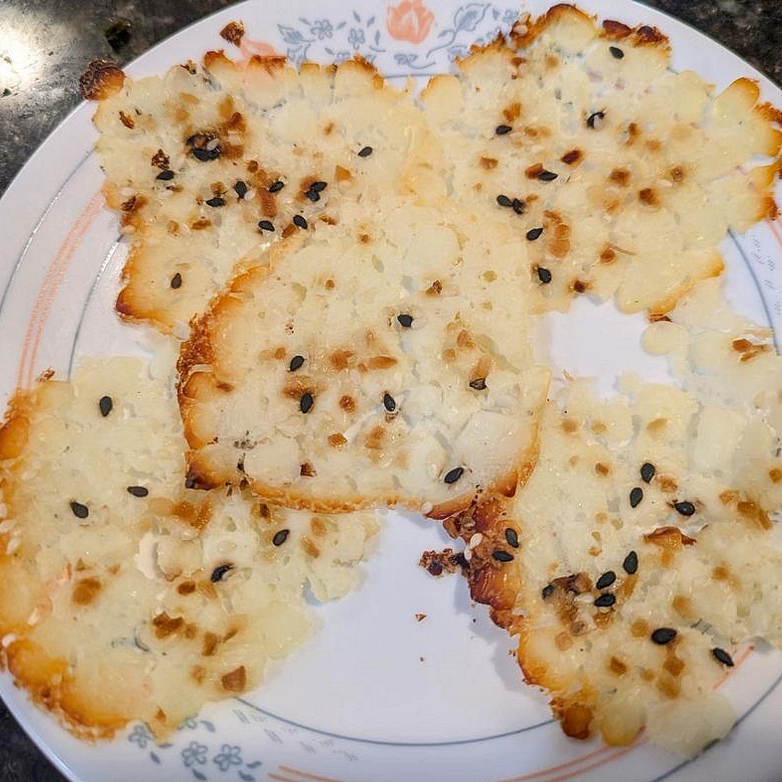 1 Ingredient Cottage Cheese Chips