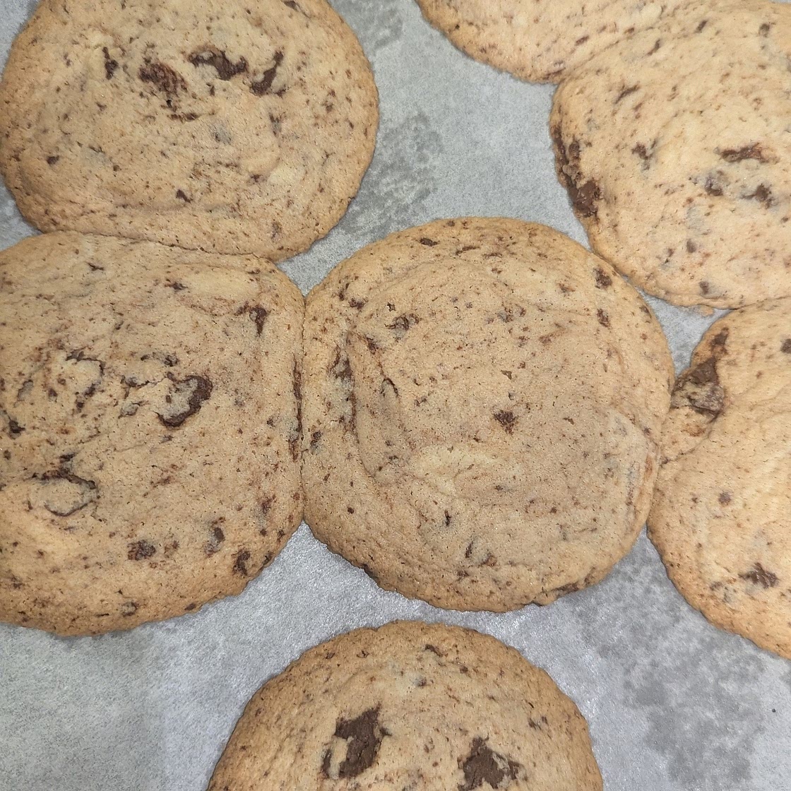 Vintage chocolate chip cookies