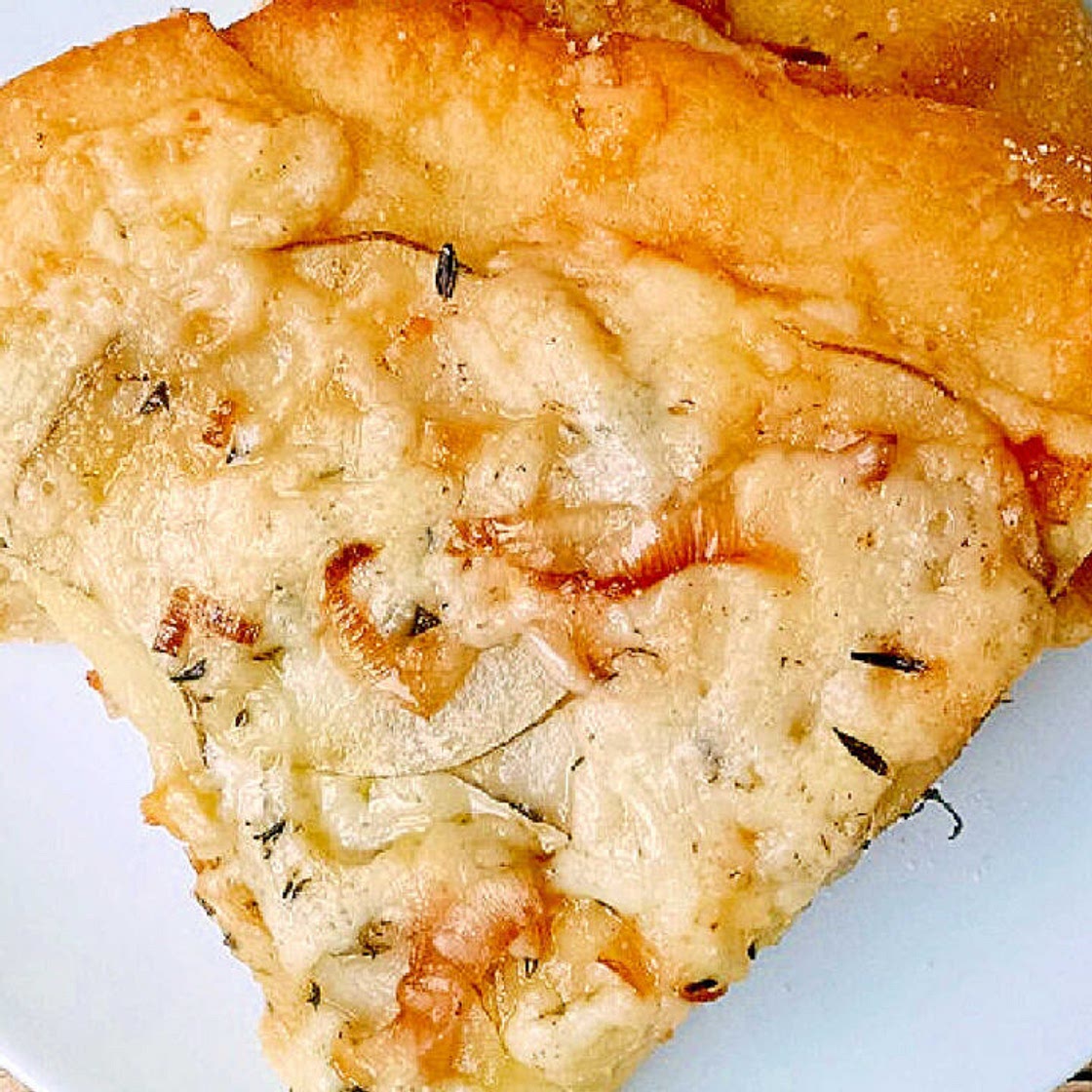 Potato Leek Pizza