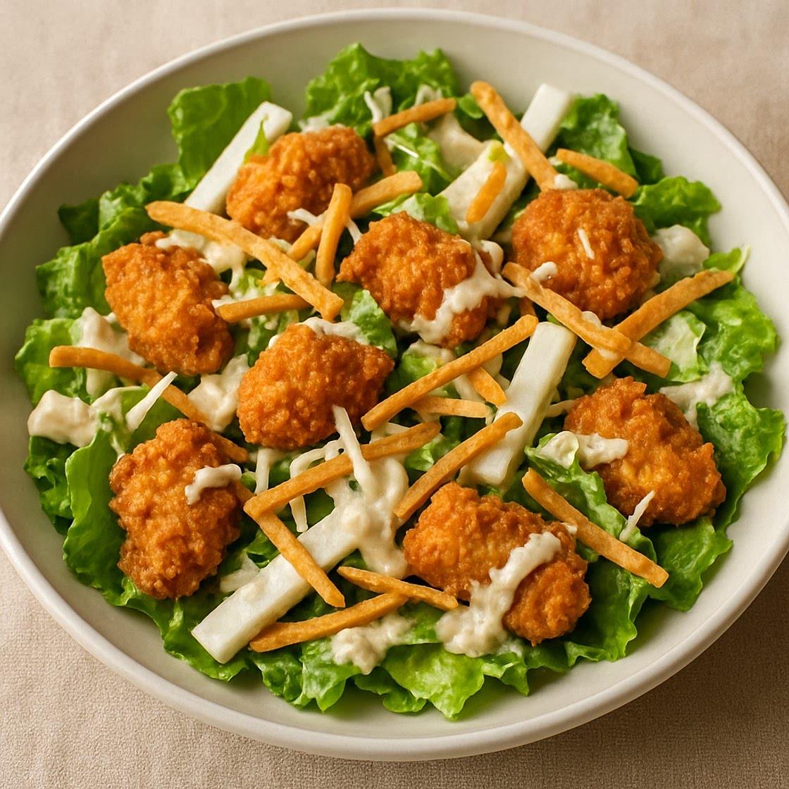 Ensalada César surena (con jícama)
