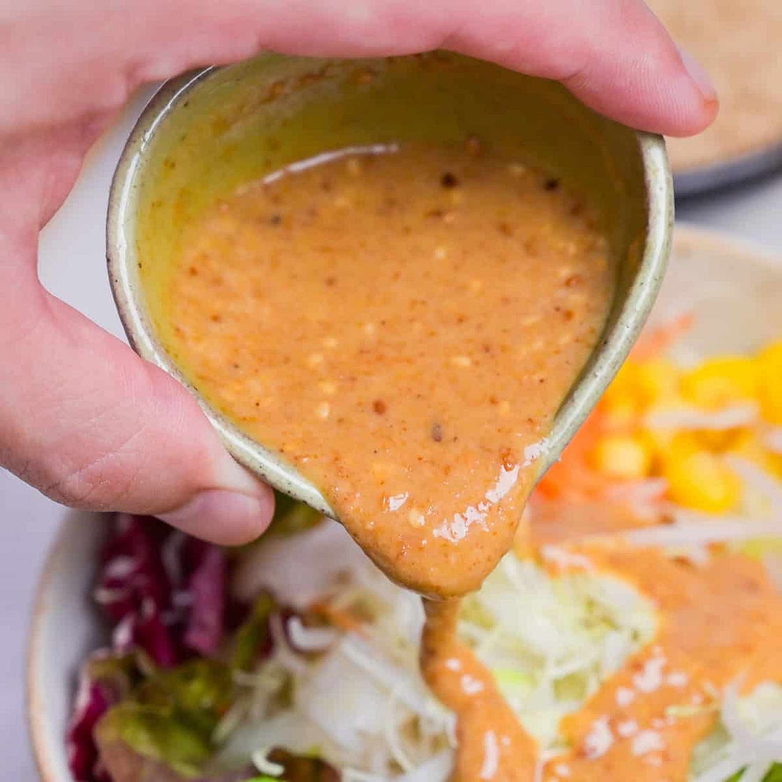 Japanese Sesame Dressing (Goma Salad Dressing)