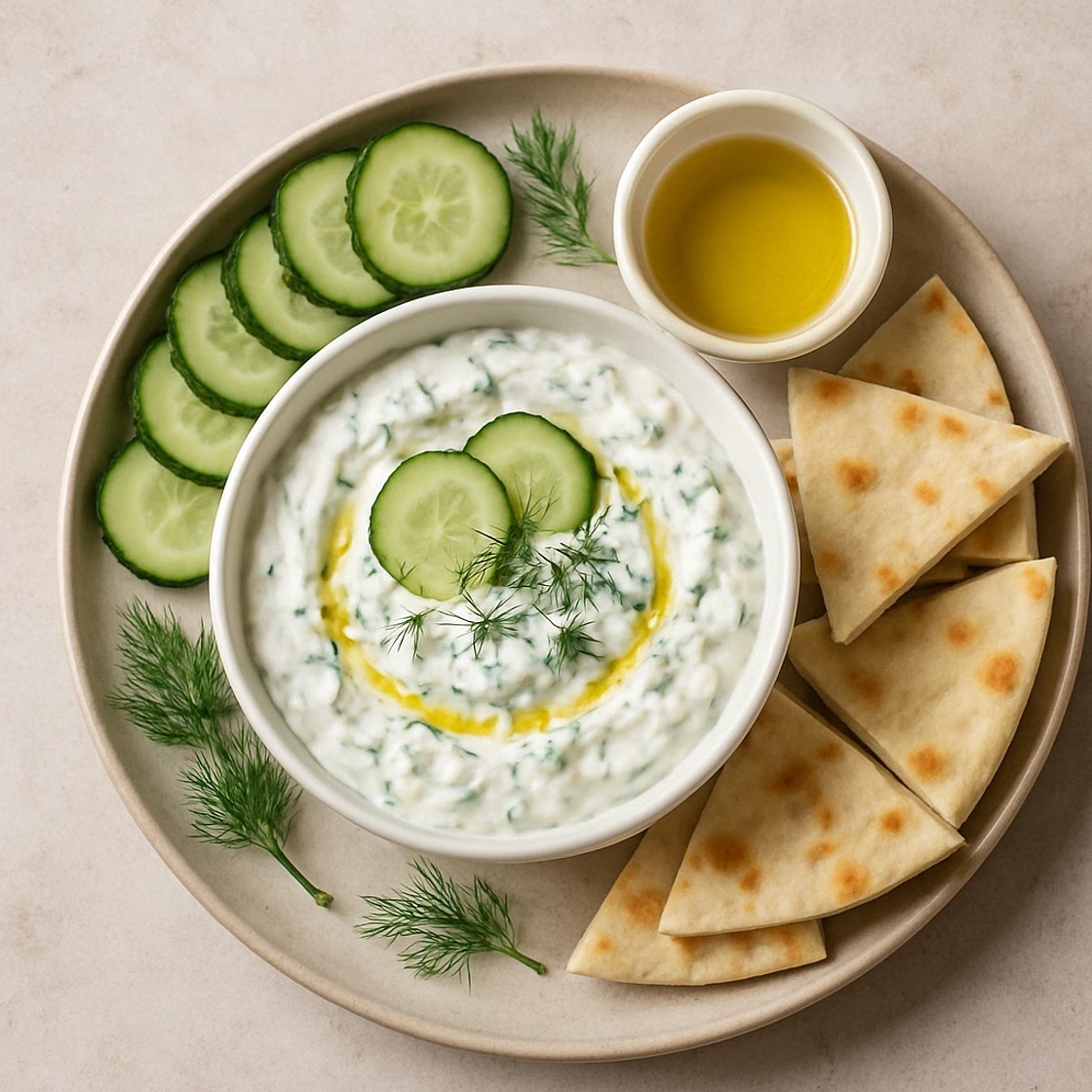 Veganer Zatziki