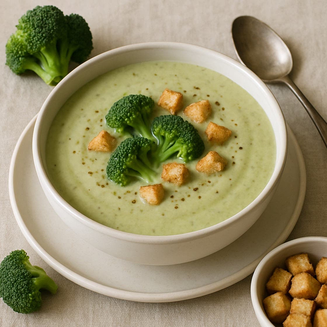 Crema de brócoli