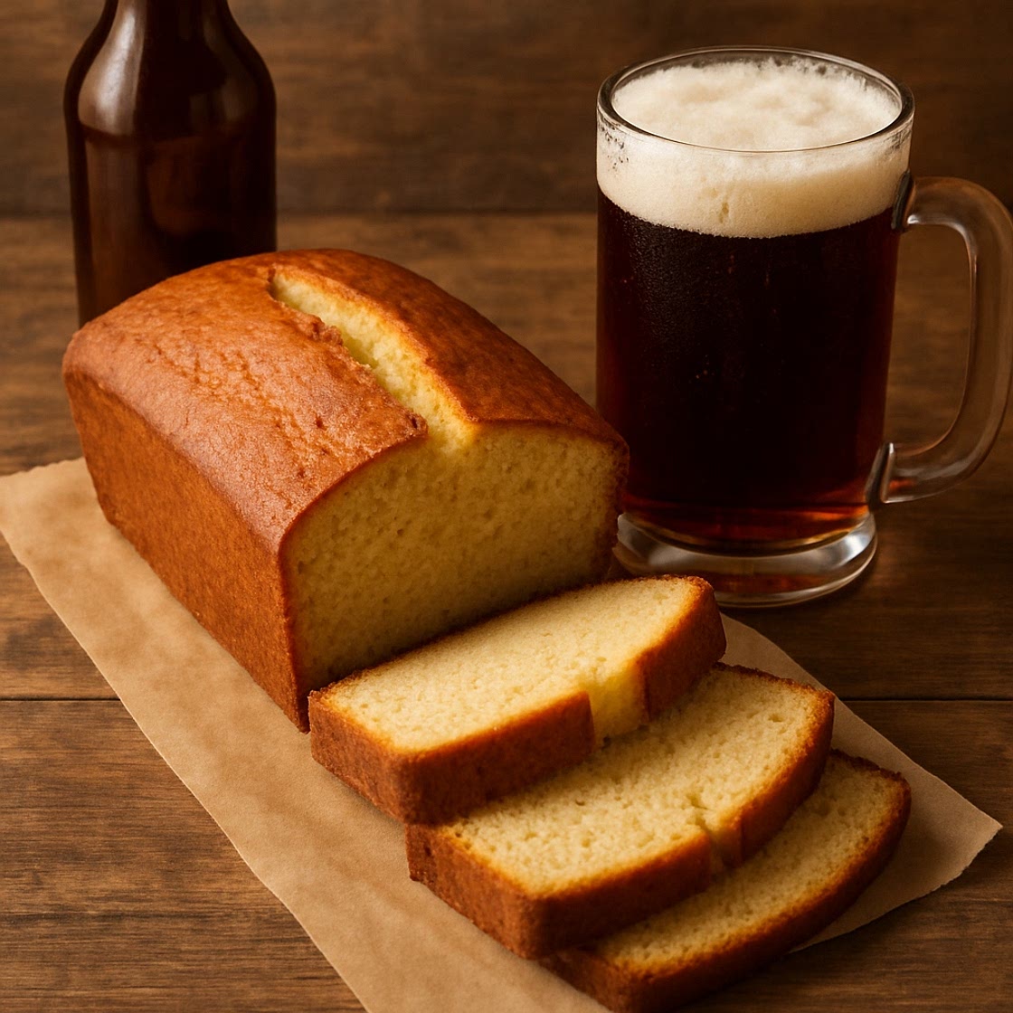 Panqué de cerveza
