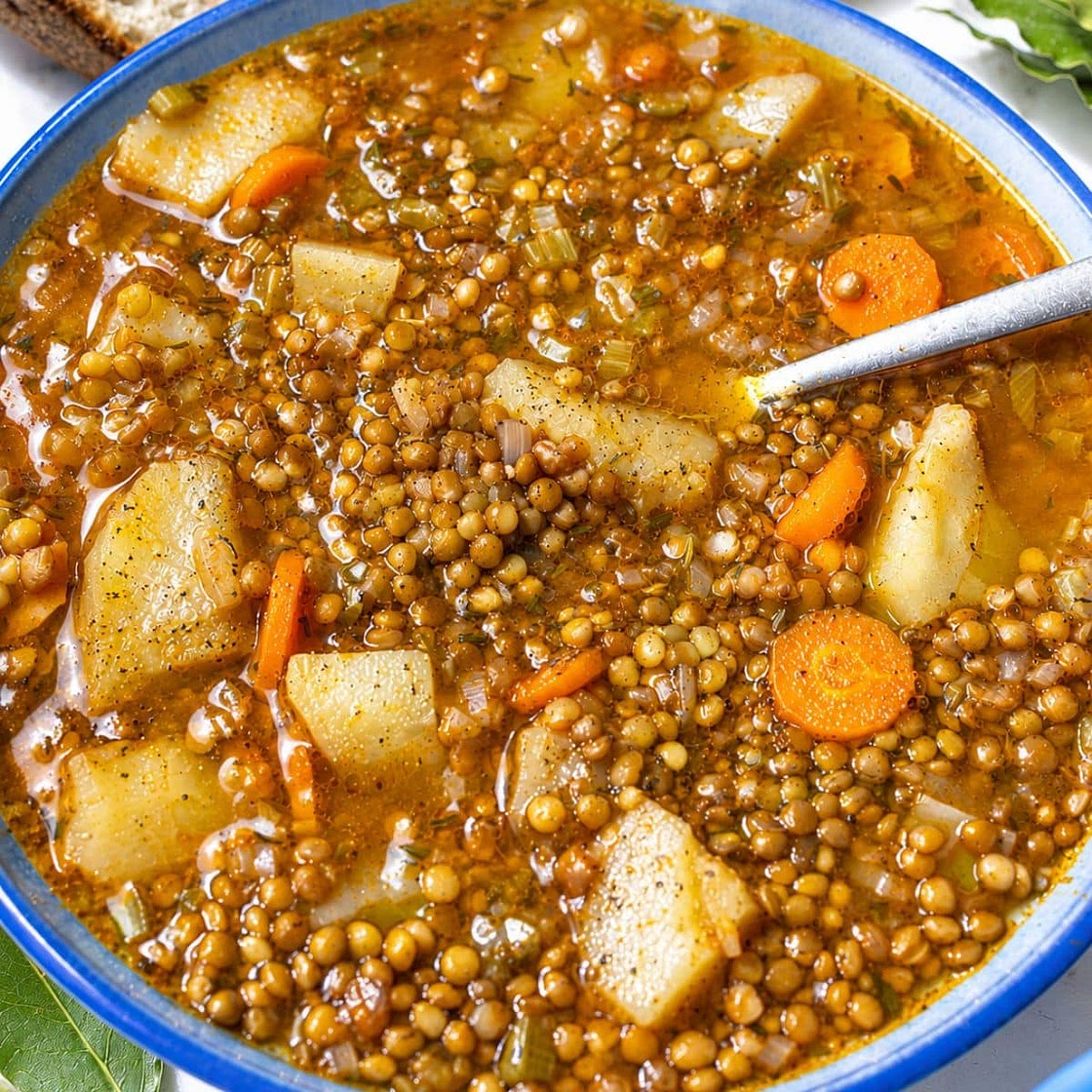 French Lentil Soup (With Potatoes and Thyme)