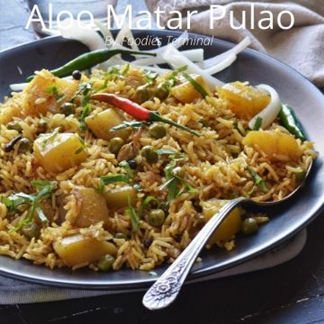 Aloo Matar Pualo