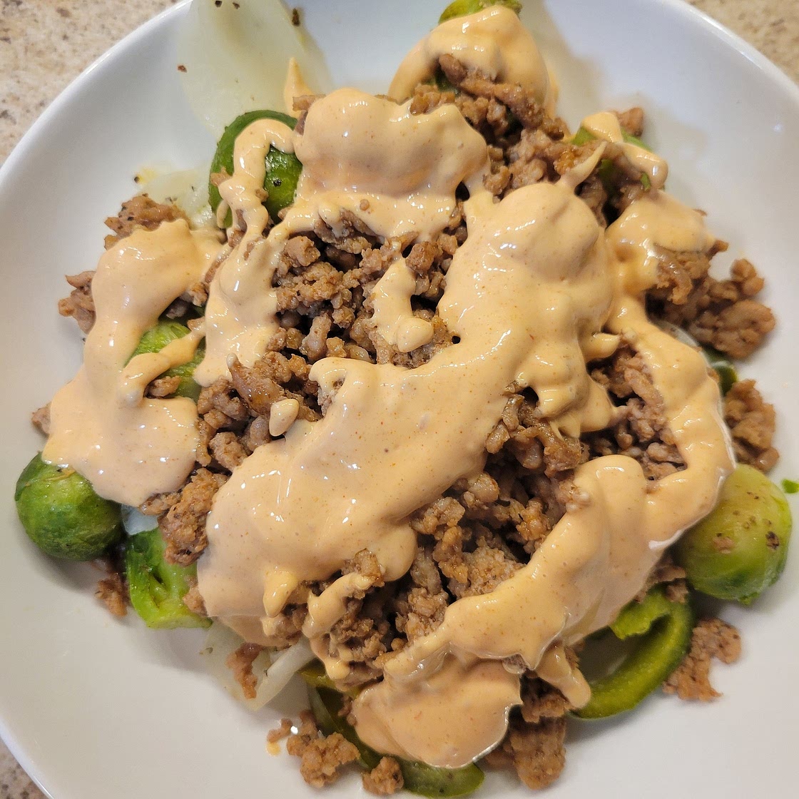 Beef & Veggie Bowls with Comeback Sauce
