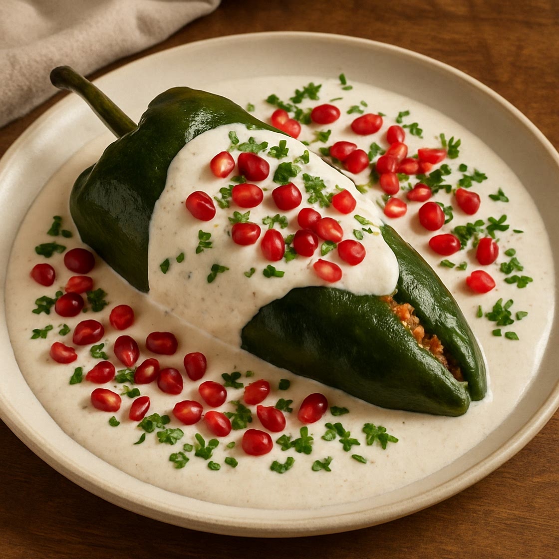 Chiles en nogada
