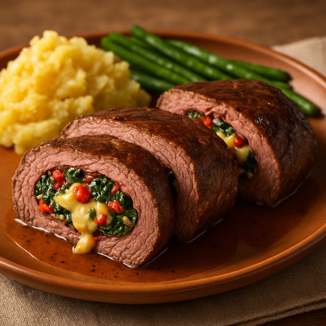 Filete relleno