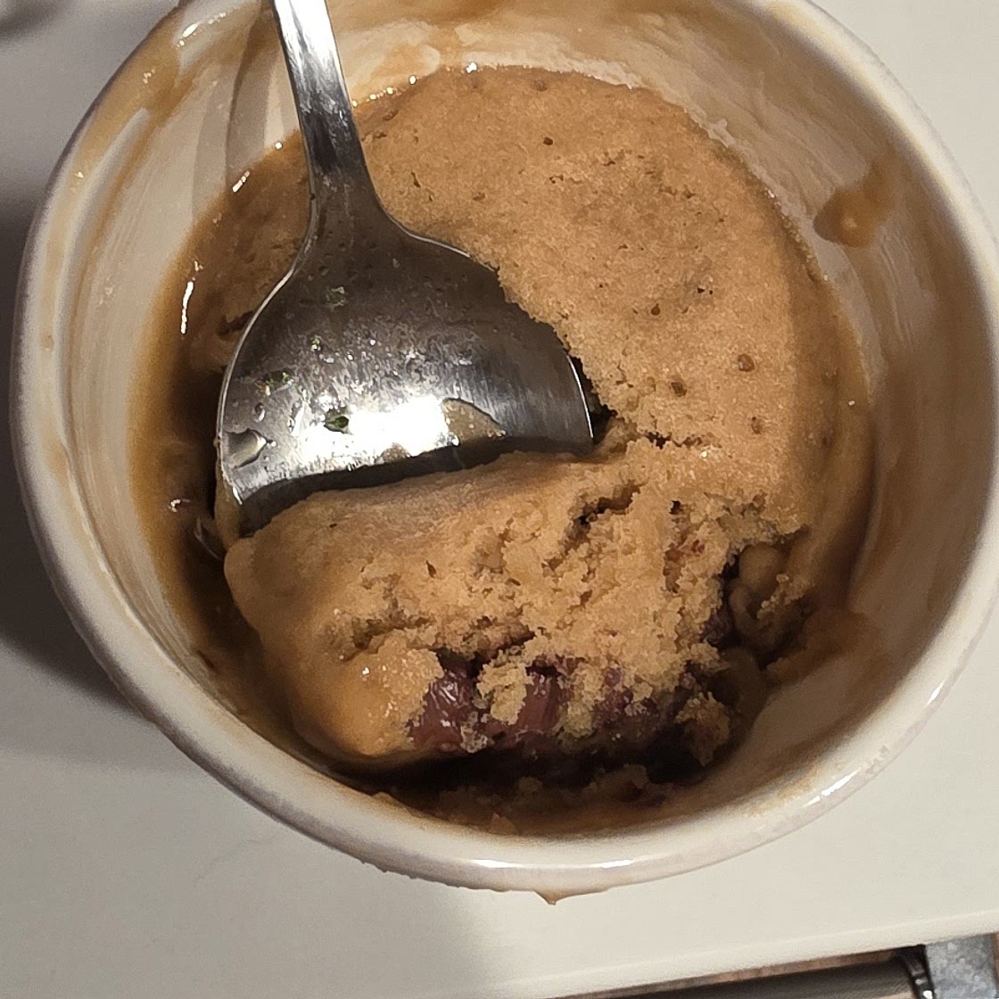 Chocolate Chip Mug Cookie