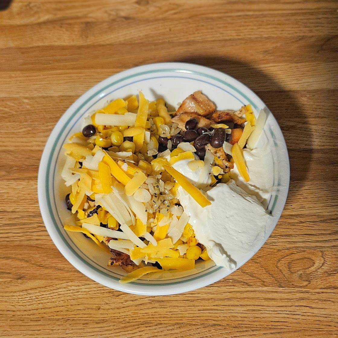 "Chipotle" dup mexican bowl